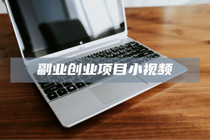 副业创业项目小视频