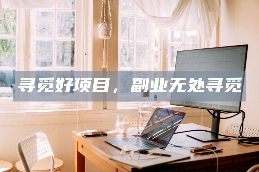寻觅好项目，副业无处寻觅