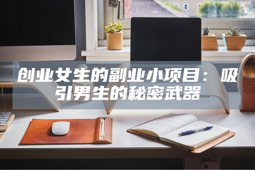 创业女生的副业小项目:吸引男生的秘密武器