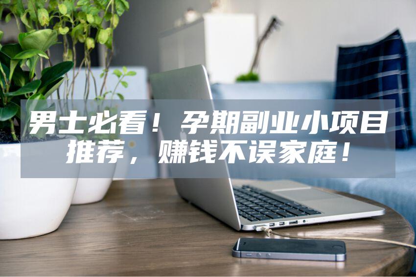 男士必看！孕期副业小项目推荐，赚钱不误家庭！