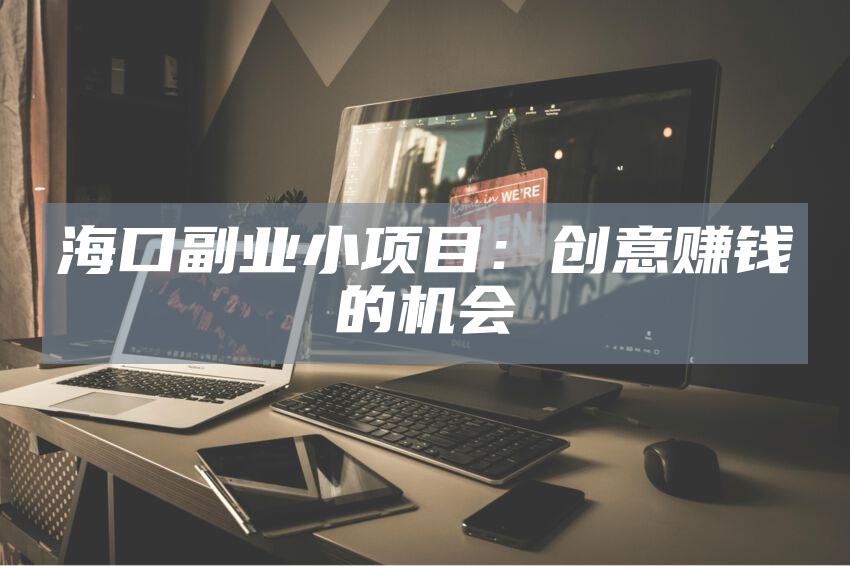 海口副业小项目：创意赚钱的机会