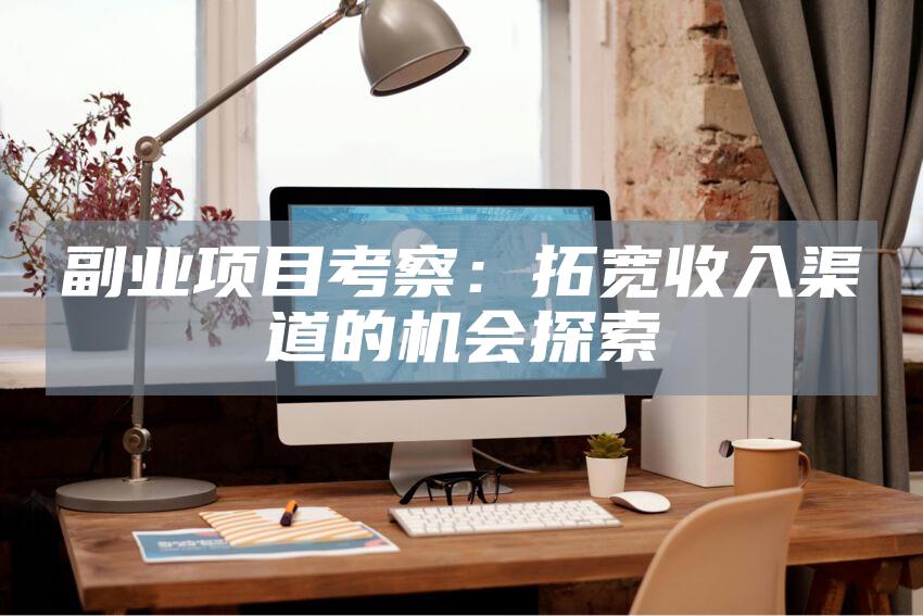 副业项目考察：拓宽收入渠道的机会探索