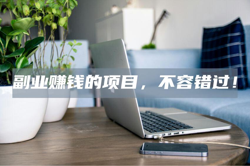 副业赚钱的项目，不容错过！