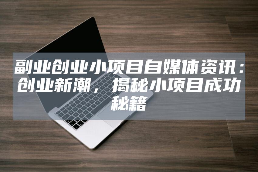 副业创业小项目自媒体资讯：创业新潮，揭秘小项目成功秘籍