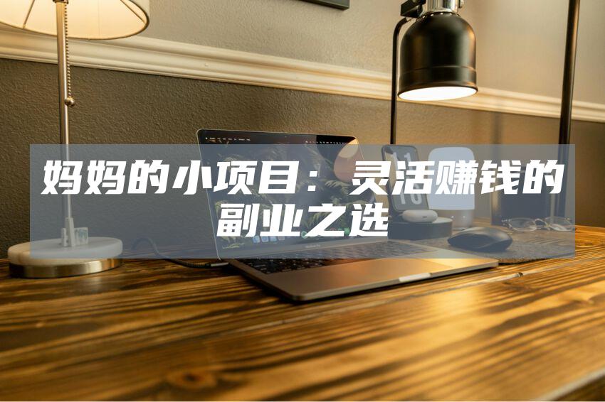 妈妈的小项目：灵活赚钱的副业之选